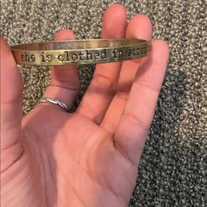 Proverbs 31:25 bracelet